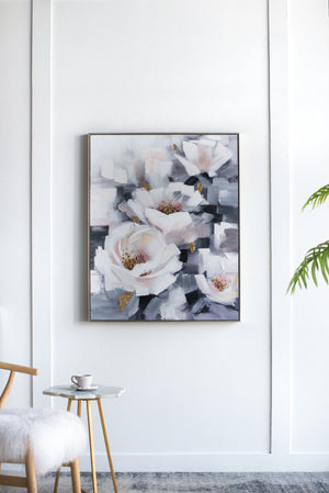 Sarah Framed Floral Wall Art, Large