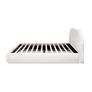 Archie Puffy Grounded - Upholstered Platform Bed