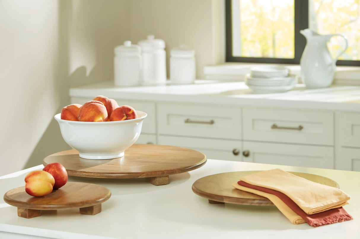 Kaidler - Tray Set (Set of 3) - Brown - Best Buy Furniture