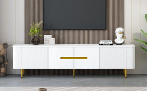 VIBE HAUS 78.7'' Minimalist TV Stand for TVs up to 85 Inches