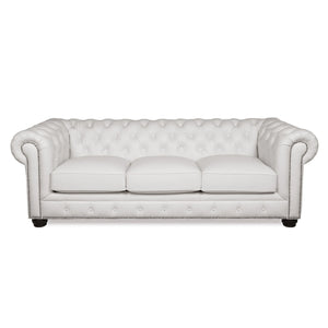 Traditional Tufted Chesterfield Nailhead Sofa