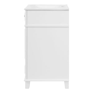 Bathroom Vanity With Sink, Storage Cabinet