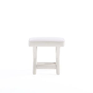Abigail - Accent Bench With Piped Cushion