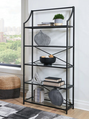 Dakerwell - Bookcase - Antique Black - Best Buy Furniture