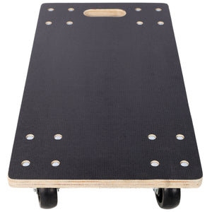 Furniture Moving Wooden Dolly with 4 PP Wheels - 2 Pack