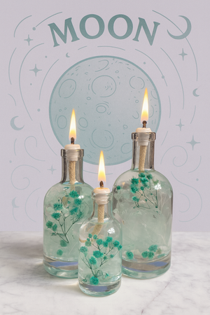 The Moon - Oil Candle by Logos Candles
