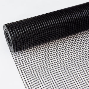 Vinyl Coated Hardware Cloth, For Poultry Netting And Home Improvement - Black