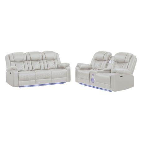 Challenger LED Power Recliner Set