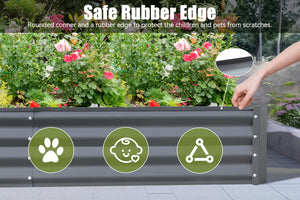 Galvanized Raised Garden Bed