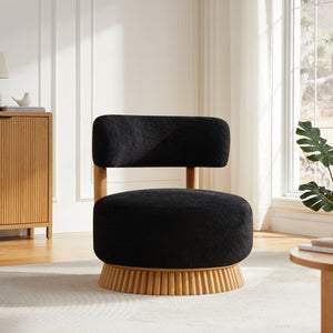 Modern 27.5" W Farmhouse Armless Chair Set of 2
