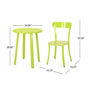 Barbados - Bistro Set - Green - Best Buy Furniture