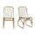 Outdoor Wicker Dining Chairs With Washable Cushion (Set of 2) - Best Buy Furniture