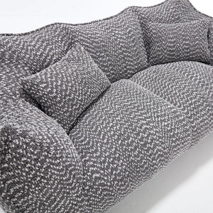Comfortable Dual Beanbag Chair With High Resilience Foam Core For 2 People