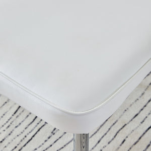 Modern Minimalist Dining Chairs With Metal Legs