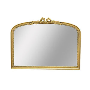 40x1.5x30" Arched Wall Mirror with Ornate