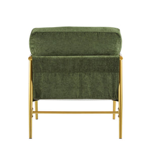 Modern Accent Chair With Cushions, Cozy Seating