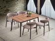 Lanae - 5 Piece Dining Room Set - Natural / Black - Best Buy Furniture