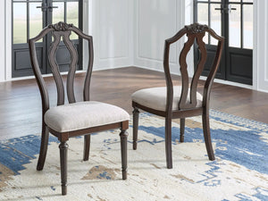Lavinton - Dining Upholstered Side Chair (Set of 2) - Tan / Brown - Best Buy Furniture