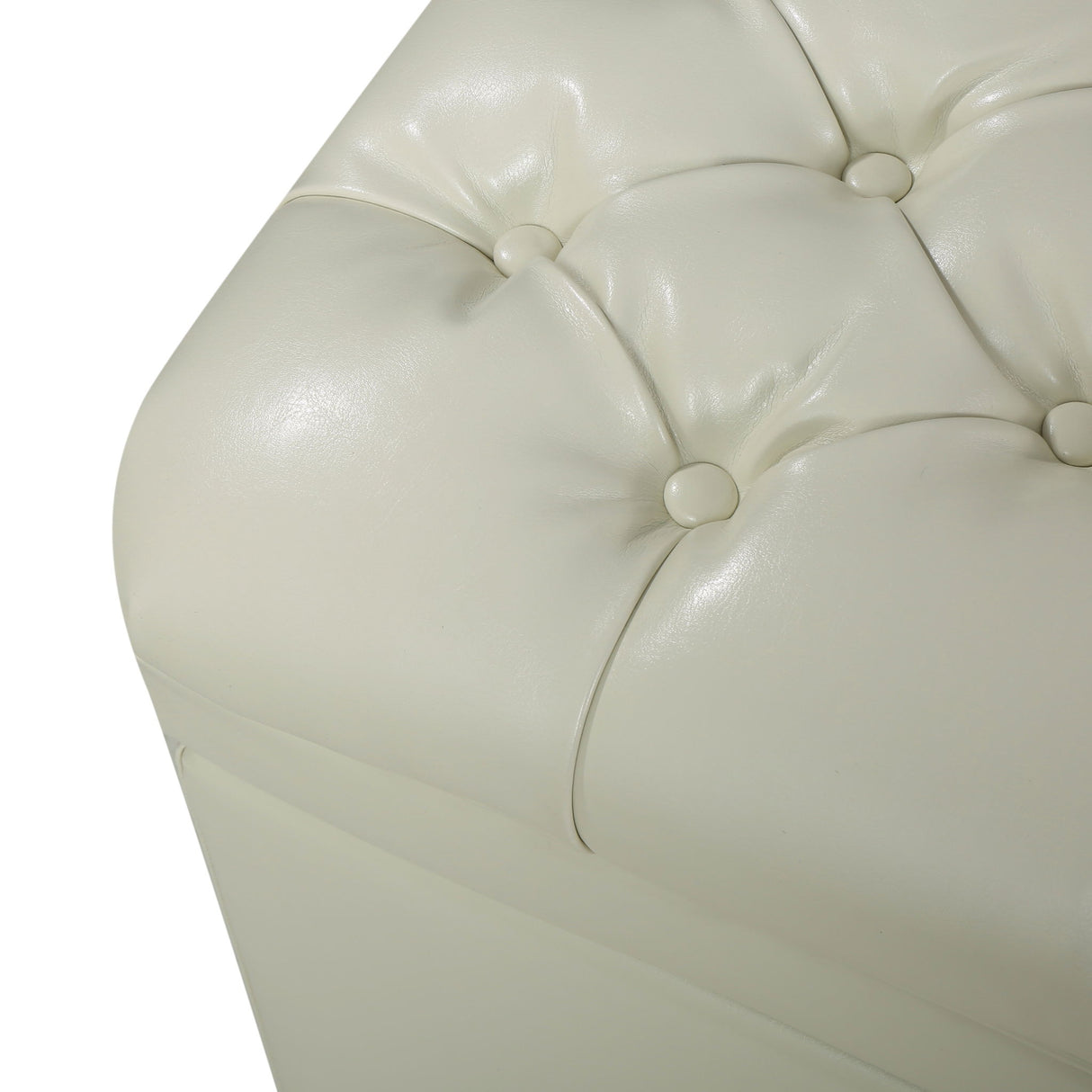 Juliana - Storage Ottoman With Birch Legs