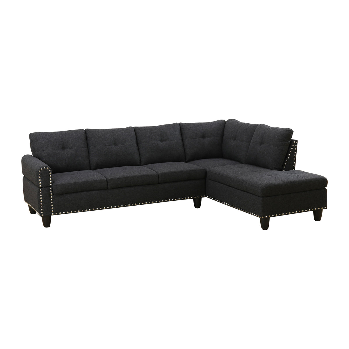 L-Shaped Sectional Sofa - 69.5" x 97.5"