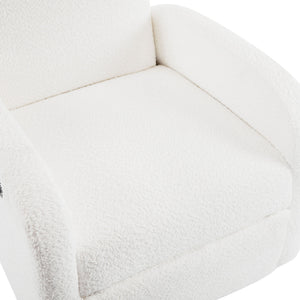 Contemporary 360 Swivel And Glider Recliner Chair