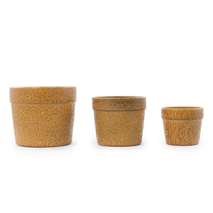 Handmade Ceramic Planter Set of 3
