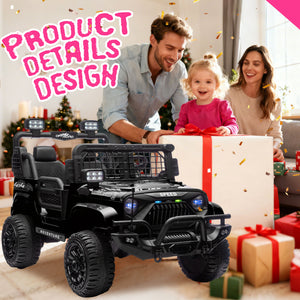 24V 100W Two-Seater Kids Ride On Car with Remote Control