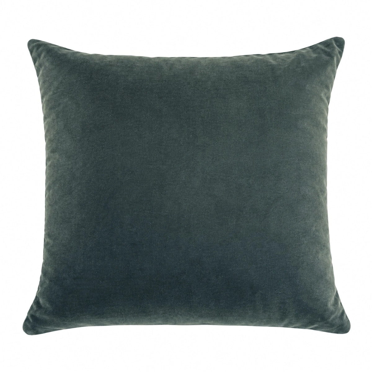LUXE VELVET 24" PILLOW - PEACOCK