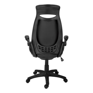 Office Chair, Adjustable Height, Swivel, Ergonomic, Armrests, Contemporary & Modern