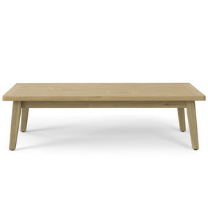 Palmetto - Outdoor Coffee Table - Light Teak