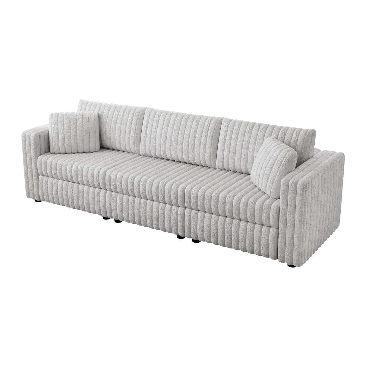 106.3" Soft Modular 3-Person Sofa