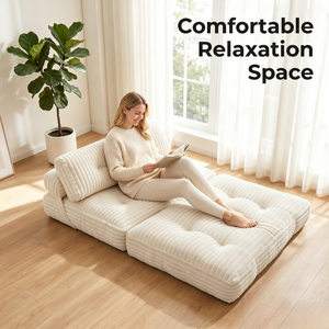Folding Sofa Bed: Convertible Chair for Living Room or Bedroom