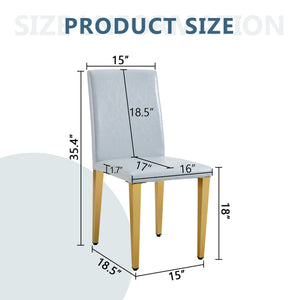 Modern Dining Chairs With Metal Legs