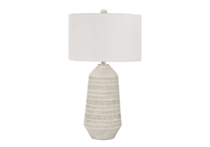 Contemporary Lighting, Table Lamp, Ceramic - Cream - Best Buy Furniture