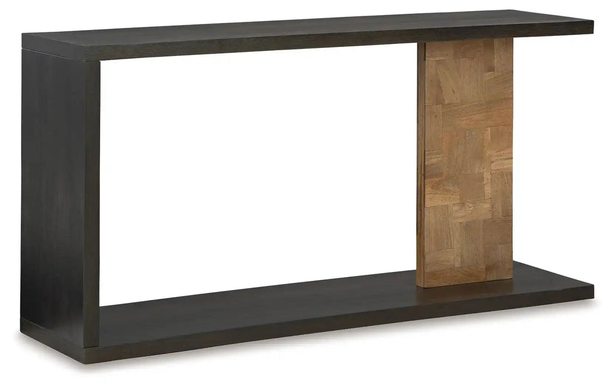 Camlett - Console Sofa Table - Brown - Best Buy Furniture