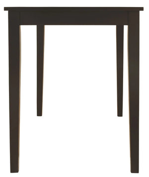 Kimonte - Rectangular Dining Room Table - Dark Brown - Best Buy Furniture