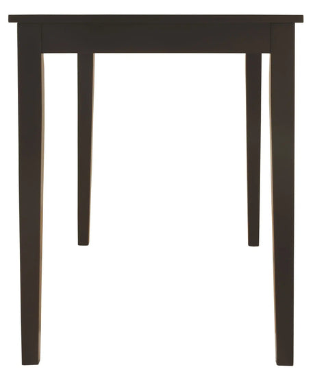 Kimonte - Rectangular Dining Room Table - Dark Brown - Best Buy Furniture