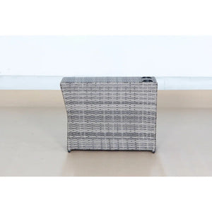 Shick Outdoor Side Table - Gray Mix
