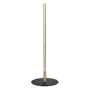 Dimond - LED Table Lamp With On / Off Switch Round Base - Black / Gold