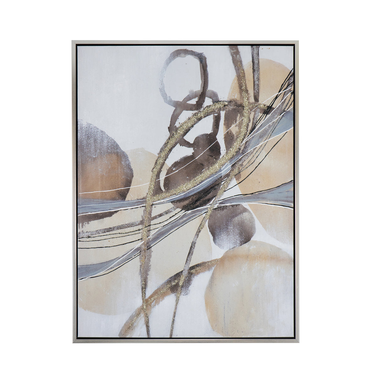 Rectangle Abstract Watercolor Oil Painting