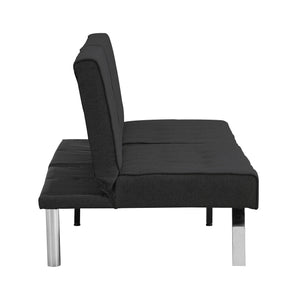 Modern Sofa Bed With Wood Frame And Stainless Legs