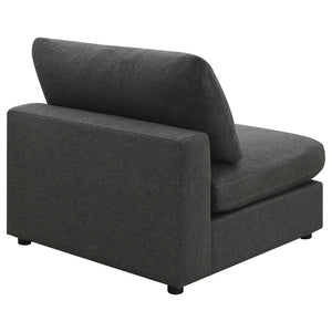 Duncan- Armless Chair With Removable Cushions