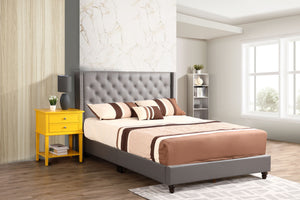 Nailhead Bed Transitional Vibrant