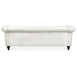 Rolled Arm Chesterfield 3 Seater Sofa
