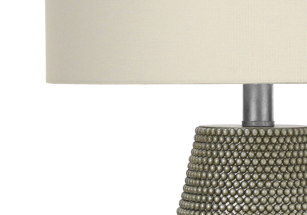 Lighting, Table Lamp, Resin, Contemporary - Gray - Best Buy Furniture