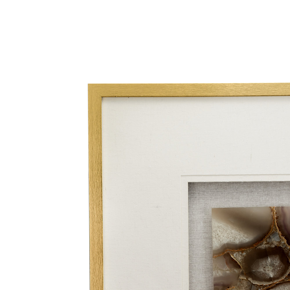 Remi Agate Shadow Box Wall Art