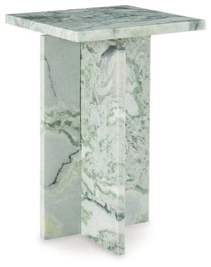 Deaconwell - Accent Table - White / Green - Best Buy Furniture