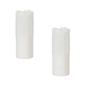Simplux-Designer-LED-Candle-with-Moving-Flame-and-Remote-(Set-of-2)-Candles
