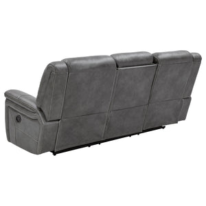 Hudson - Motion Sofa Pillow Top Arms Reclining Comfort - Gray