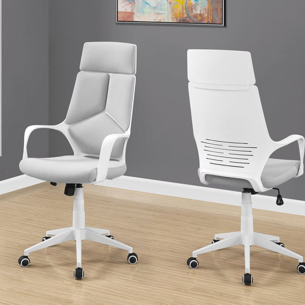 Office Swivel Chair, Adjustable Height, Ergonomic, Armrests, Contemporary & Modern - Best Buy Furniture